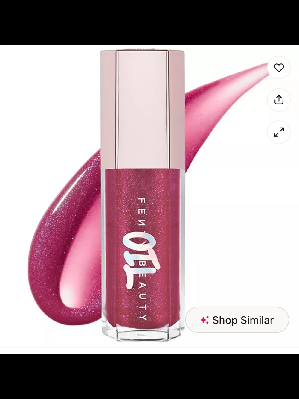 Fenty Beauty Gloss Bomb Lip Gloss - In 04 Razzberry Jamz NIB